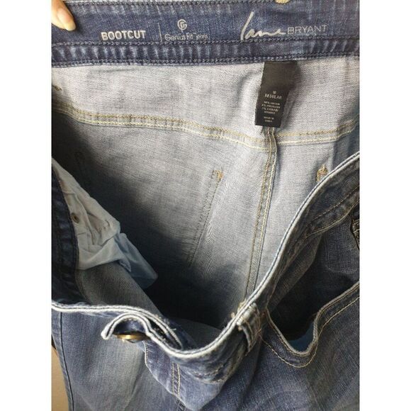 Lane Bryant  Genium Fit TechHigh-rise Bootcut Jeans Size 18 Genius Fit technolog - Picture 3 of 4